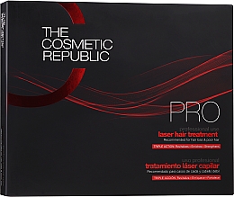 Kup Zestaw - The Cosmetic Republic PRO Laser Hair Treatment Kit (h/booster/10x3ml + acc/1pc)