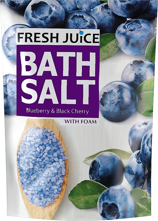 Sól do kąpieli - Fresh Juice Blueberry & Black Cherry