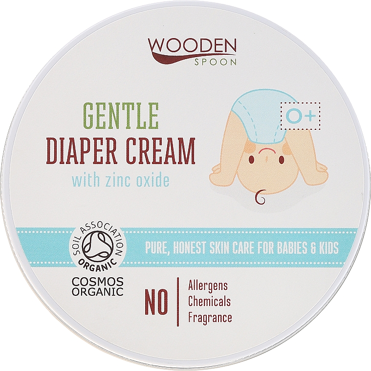 Organiczny krem pieluszkowy przeciw odparzeniom - Wooden Spoon Diaper Cream — Zdjęcie N1