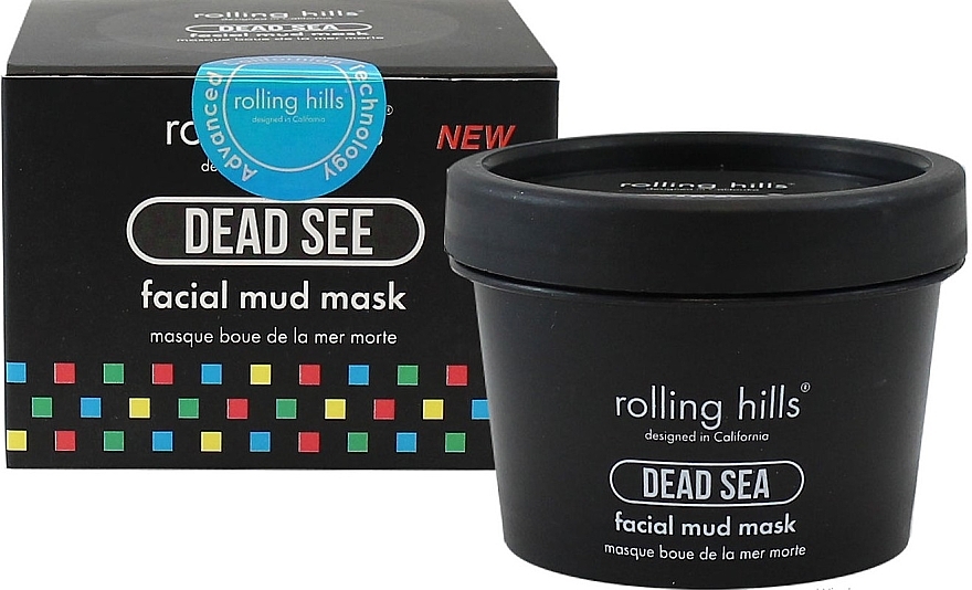 Maska błotna z Morza Martwego - Rolling Hills Dead Sea Facial Mud Mask — Zdjęcie N1