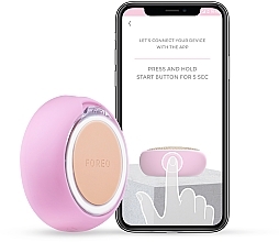 PRZECENA! Urządzenie do nakładania maseczki na twarz - Foreo UFO 2 Power Mask Light Therapy Device Pearl Pink * — Zdjęcie N4