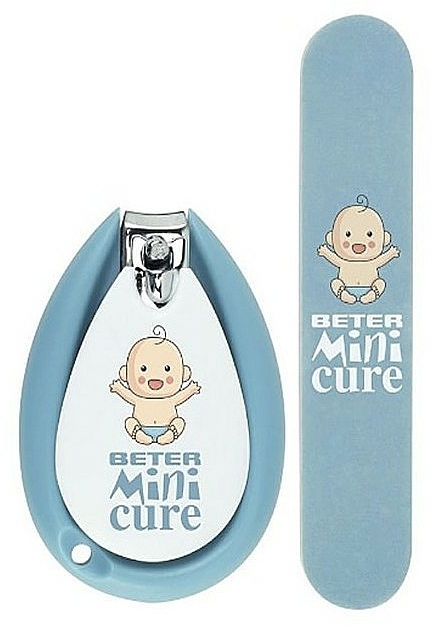 Zestaw manicure - Beter Baby Minicure Duo Kit Blue — Zdjęcie N1