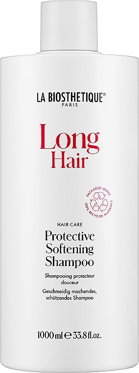 Ochronny szampon z emolientami - La Biosthetique Long Hair Protective Softening Shampoo — Zdjęcie N2
