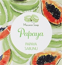 Mydło makaronikowe Papaja - Thalia Papaya Macaron Soap  — Zdjęcie N1