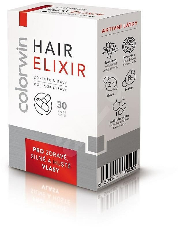 Witaminy w kapsułkach na zdrowe włosy - Colorwin Hair Elixir — Zdjęcie N2
