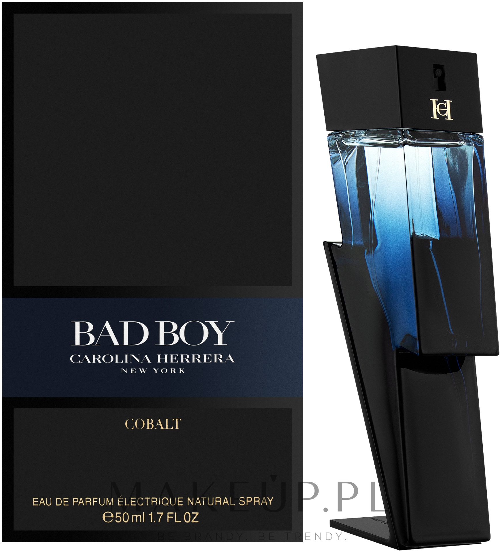 Carolina Herrera Bad Boy Cobalt - Woda perfumowana — Zdjęcie 50 ml