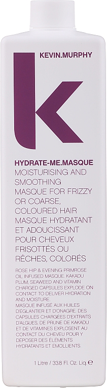 Maska do intensywnego nawilżania włosów - Kevin.Murphy Hydrate-Me.Masque — Zdjęcie N2