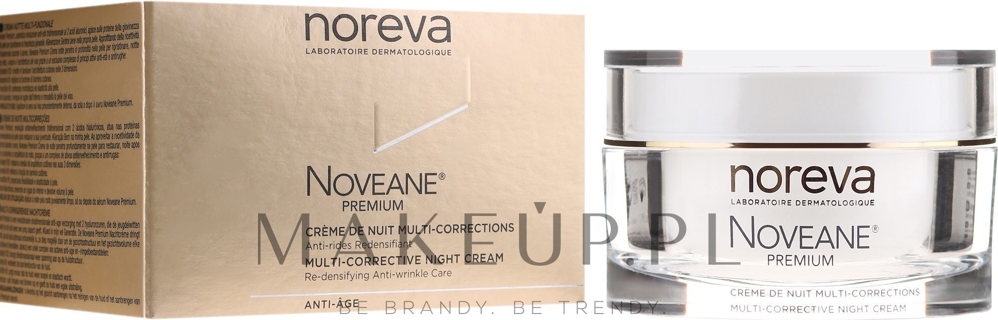 Multifunkcyjny krem na noc do twarzy - Noreva Laboratoires Noveane Premium Multi-Corrective Night Cream — Zdjęcie 50 ml