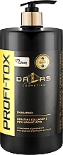 Kup Szampon z keratyną, kolagenem i kwasem hialuronowym - Dalas Cosmetics Profi-Tox Shampoo