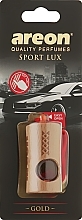 Odświeżacz powietrza do samochodu - Areon Fresco Sport Lux Gold  — Zdjęcie N1
