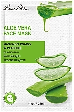 Kup Maska do twarzy w płachcie z ekstraktem z aloesu i kwasem hialuronowym - Love Skin Aloe Vera Face Mask