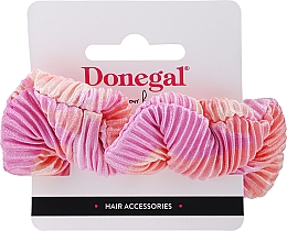 Gumka do włosów, FA-5641, brzoskwiniowo-różowa - Donegal — Zdjęcie N1