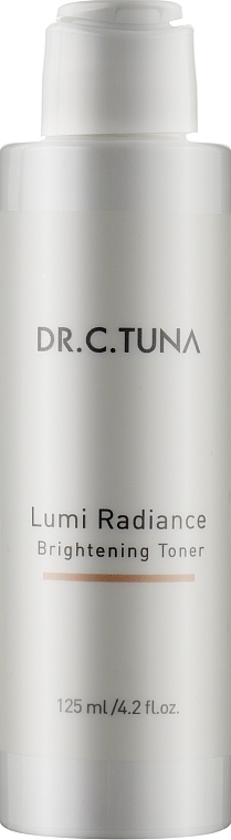 PRZECENA! Wybielający tonik do twarzy - Farmasi Dr.Tuna Lumi Radiance * — Zdjęcie N2