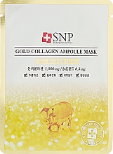 Kup Maseczka-ampułka kolagenowa do twarzy - SNP Gold Collagen Ampoule Mask