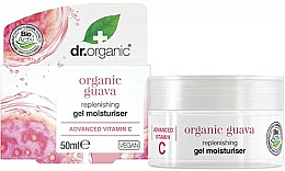 Kup Nawilżający żel do twarzy z organiczną gujawą i witaminą C - Dr. OrganicOrganic Guava Replenishing Gel Moisturiser