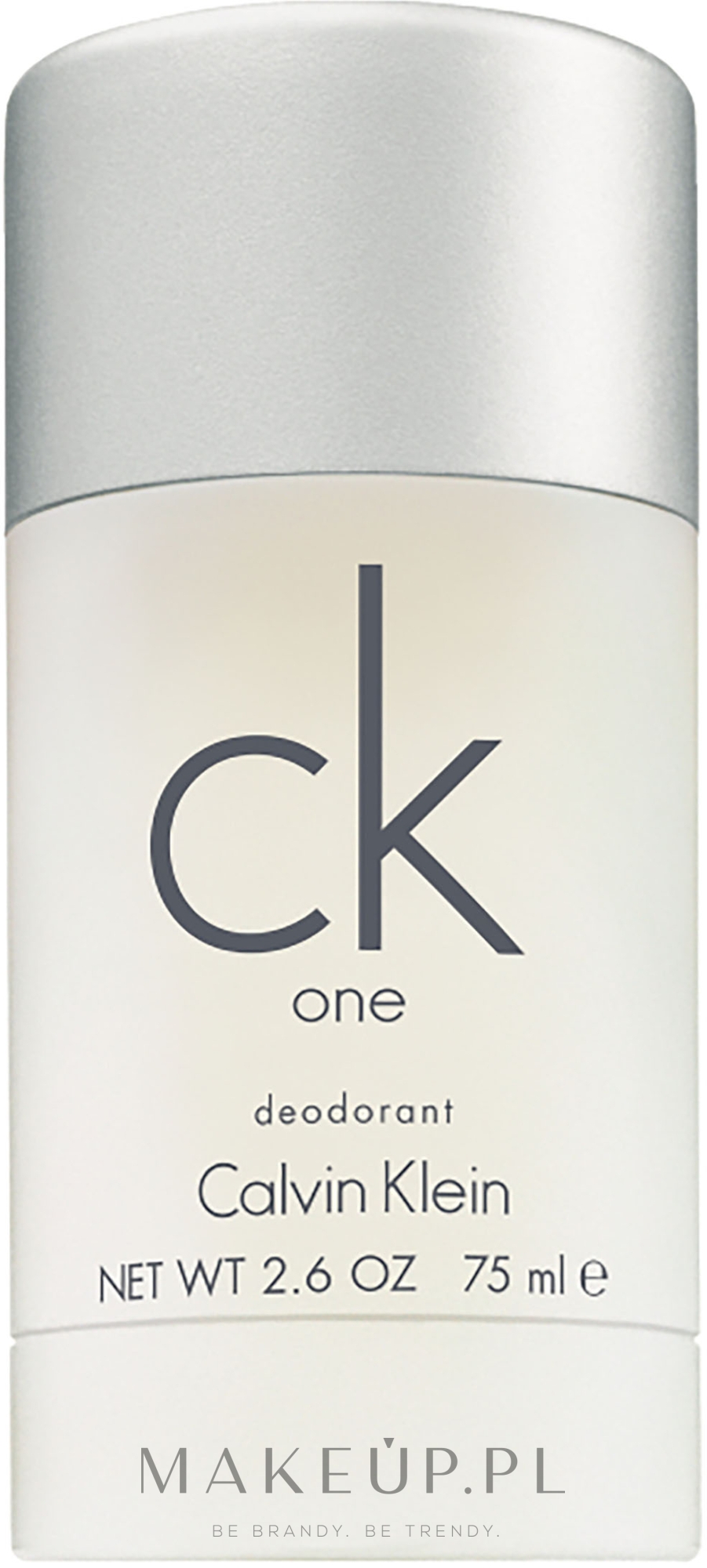 Calvin Klein CK One - Dezodorant w sztyfcie — Zdjęcie 75 ml