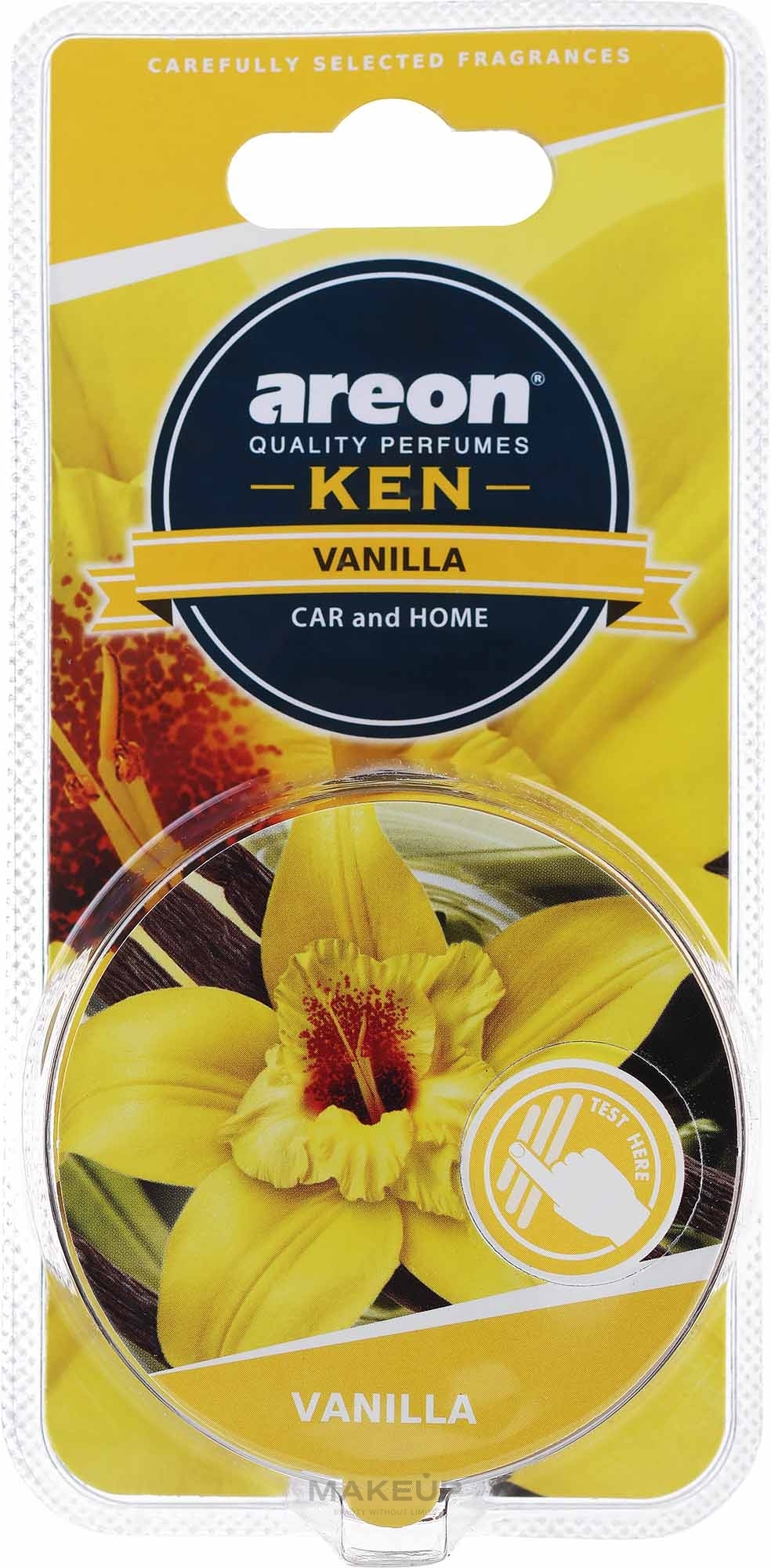 Zapach do samochodu Wanilia - Areon Ken Vanilla — Zdjęcie 30 g
