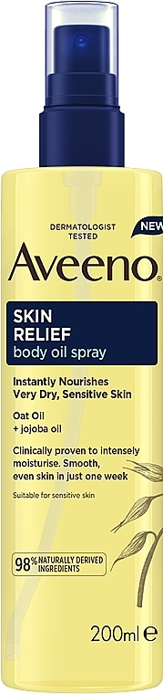 Olejek do ciała w sprayu - Aveeno Skin Relief Body Oil Spray — Zdjęcie N1