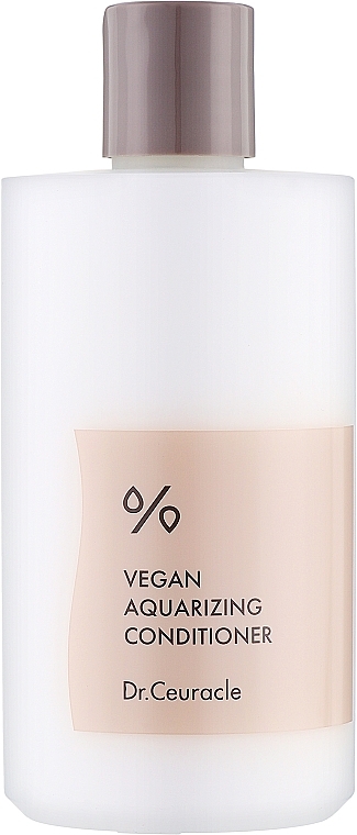 Nawilżająca wegańska odżywka do włosów łamliwych i zniszczonych - Dr. Ceuracle Vegan Aquarizing Conditioner — Zdjęcie N1