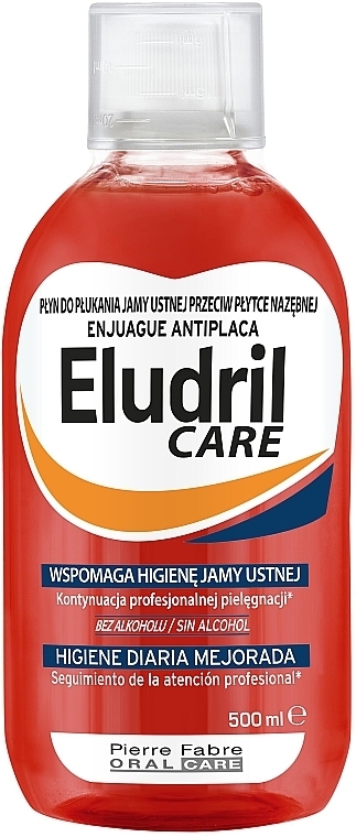 Przeciwpłytkowy płyn do płukania jamy ustnej - Pierre Fabre Oral Care Eludril Mouthwash — Zdjęcie N1