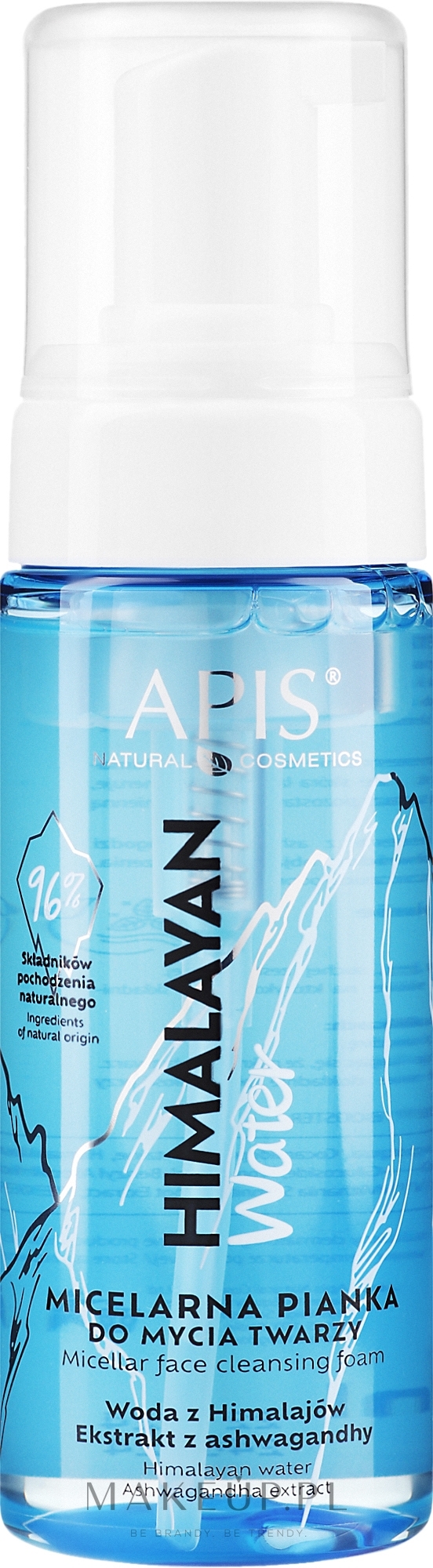 Micelarna pianka do mycia twarzy - APIS Professional Himalayan Water — Zdjęcie 150 ml