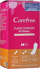 Kup Wkładki higieniczne, 60 szt. - Carefree Flexi Comfort Fresh Scent