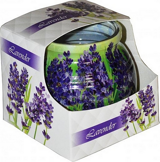 Świeca w szkle - Admit Candle In Glass Cover Lavender — Zdjęcie N1