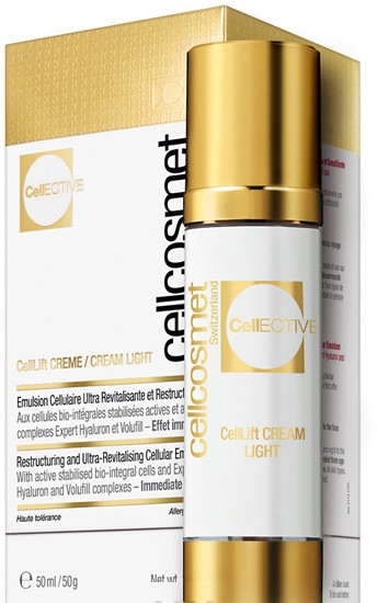 Ultrarewitalizująca emulsja komórkowa do twarzy - Cellcosmet CellEctive CellLift Cream Light — Zdjęcie N1