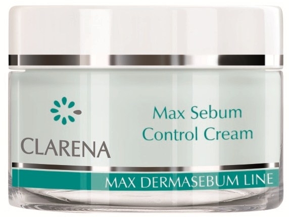 Normalizujący krem do twarzy - Clarena Bio Dermasebum Line Max Sebum Control Cream — Zdjęcie N1