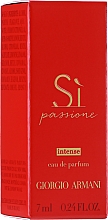 PREZENT! Giorgio Armani Si Passione Intense - Woda perfumowana (mini) — Zdjęcie N3