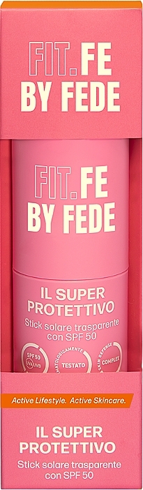 Sztyft do twarzy z filtrem przeciwsłonecznym - Fit.Fe By Fede The Shielder Transparent Sunscreen Stick SPF50 — Zdjęcie N2