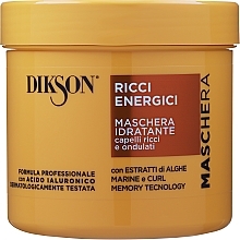 Kup Wygładzająco-nawilżająca maska do włosów - Dikson Hair Mask Ricci Energici