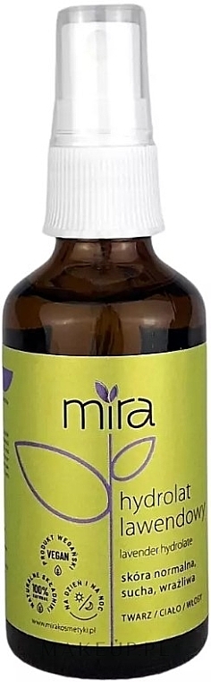 PREZENT! Hydrolat lawendowy - Mira Hydrolate Lavender — Zdjęcie N1