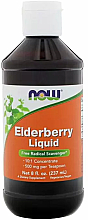 Kup Koncentrat z czarnego bzu - Now Foods Elderberry Liquid 