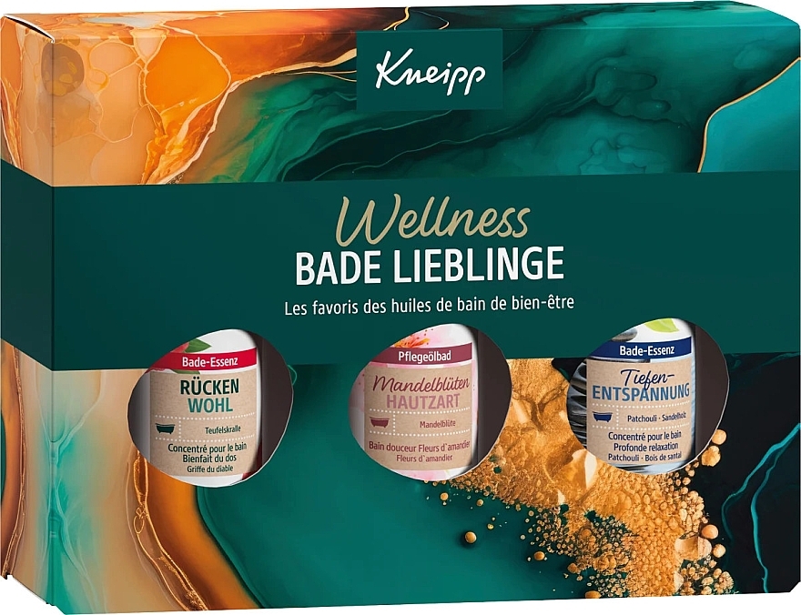 Zestaw - Kneipp Wellness Bade Lieblinge (oil/3x20ml) — Zdjęcie N1