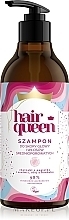 PREZENT! Humektantowy szampon do włosów średnioporowatych - Hair Queen Shampoo — Zdjęcie N1