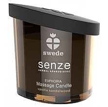 Kup Świeca do masażu, wanilia i drzewo sandałowe - Swede Senze Euphoria Massage Candle