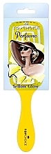 Kup Szczotka do włosów 64494 Yellow Glow, kwadratowa - Top Choice Perfume Hairbrush