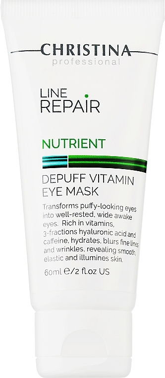 Witaminowa maska przeciwstarzeniowa pod oczy - Christina Line Repair Nutrient Depuff Vitamin Eye Mask — Zdjęcie N2