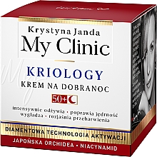 Kup Krem do twarzy na dobranoc 50+ - Janda My Clinic Kriology Night Cream 