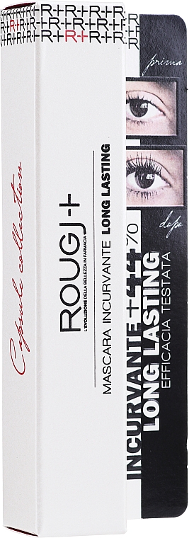 Długotrwały podkręcający tusz do rzęs - Rougj+ Capsule Collection Long Lasting Curl Mascara — Zdjęcie N1