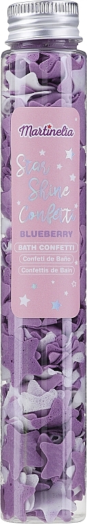 Sól do kąpieli Confetti - Martinelia Starshine Bath Confetti Blueberry — Zdjęcie N1