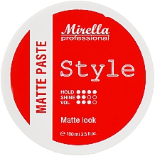Kup Matowa pasta do stylizacji włosów - Mirella Professional Style Matte Paste