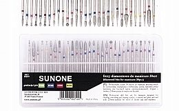 Kup Zestaw diamentowych frezów do manicure, 30 szt - Sunone Diamond Nail Drill Set