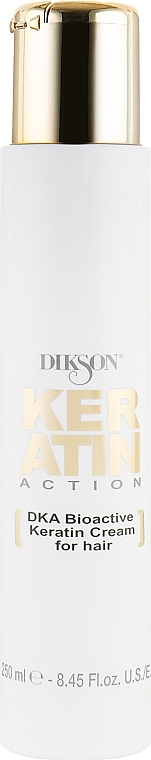 Bio aktywny krem keratynowy do włosów - Dikson Bioactive Keratin Cream 4 — Zdjęcie N1