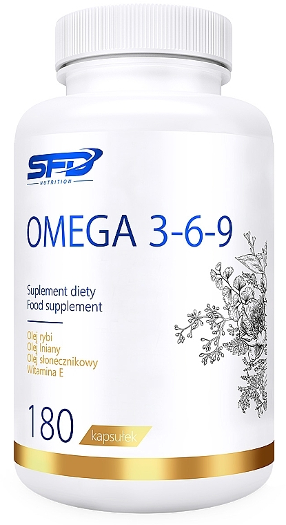Suplement diety Omega 3-6-9 - SFD Nutrition  — Zdjęcie N1