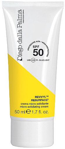 Mikrozłuszczający krem ​​do twarzy - Diego Dalla Palma Resurface2 Micro-Exfollating Cream SPF50 — Zdjęcie N1