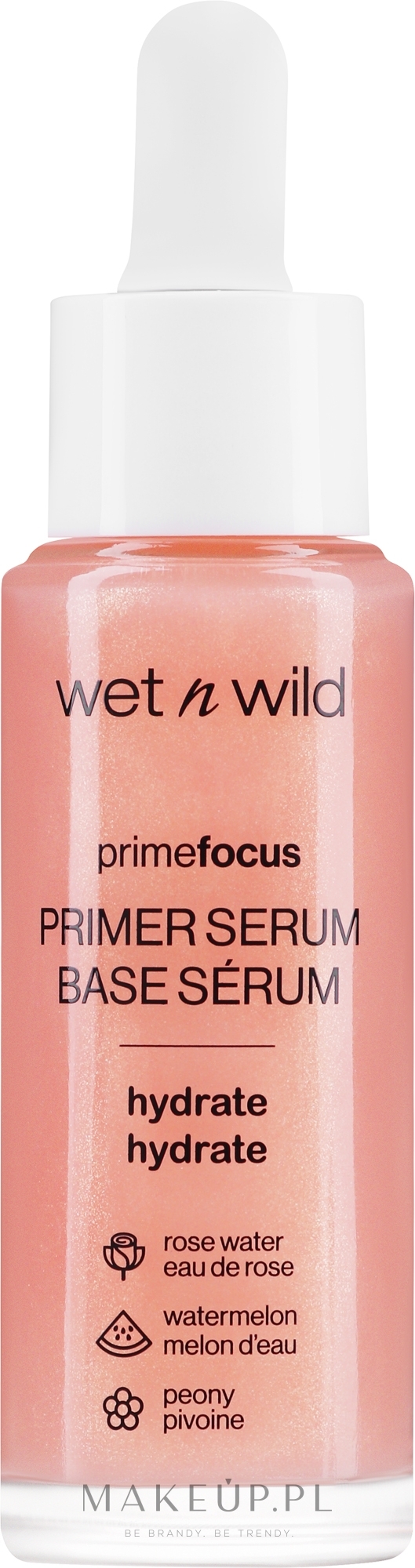 Nawilżająca baza pod makijaż - Wet N Wild Prime Focus Primer Serum — Zdjęcie 30 ml
