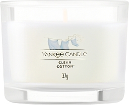 Kup Świeca zapachowa w szkle - Yankee Clean Cotton Candle