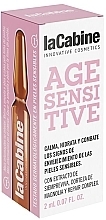 Ampułki przeciwstarzeniowe do twarzy dla skóry wrażliwej - La Cabine Age Sensitive Ampoules — Zdjęcie N1